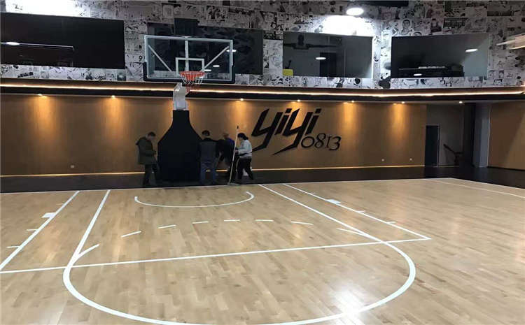 运动木地板篮球场_运动木地板篮球馆_篮球场馆木地板