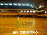 很多场馆比赛强度大、对体育木地板技术指标要求较高