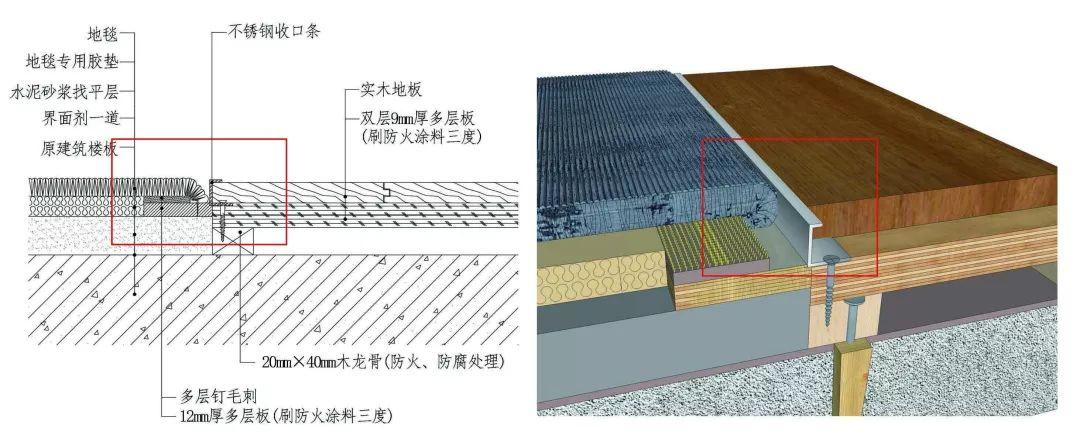 舞台木地板做法_地板舞台钢木结构图片_舞台木地板钢结构